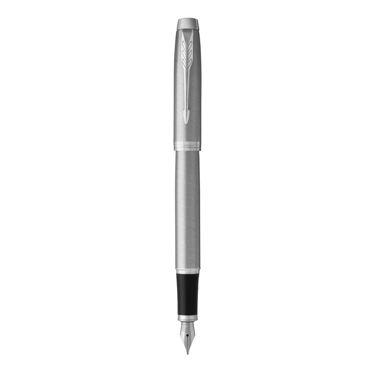 Parker IM Stainless Steel Chrome Trim Fountain Pen