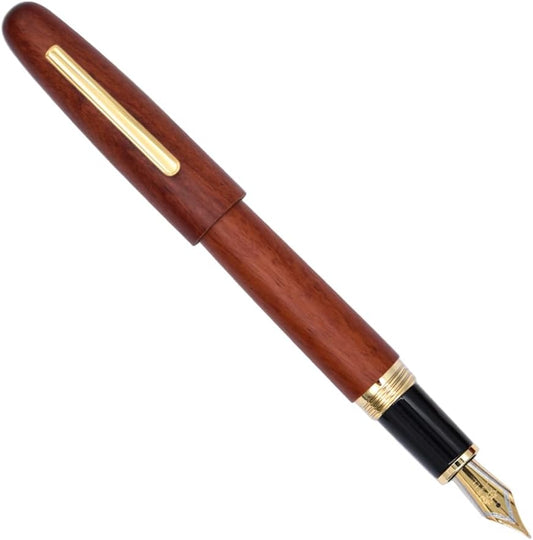 Jinhao 9056 Rosewood Fountain Pen - Al Qalam