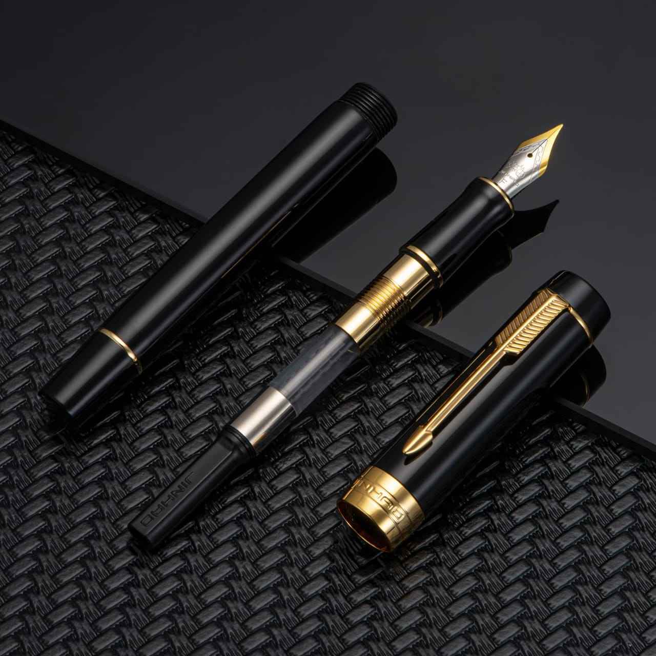 Jinhao Century 100 Fountain Pen Black - Fine