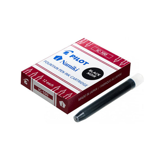 Namiki Fountain Pen Ink Cartridge IC-100 Black - Al Qalam