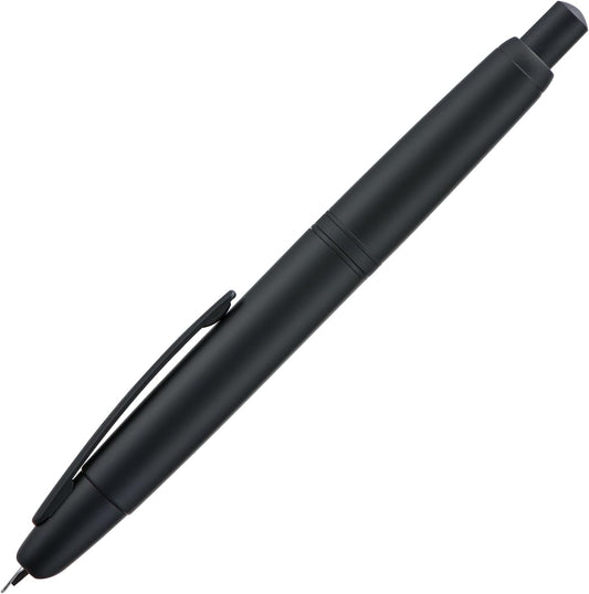 Jinhao 10 Press Capless Matte Black Fountain Pen - Al Qalam