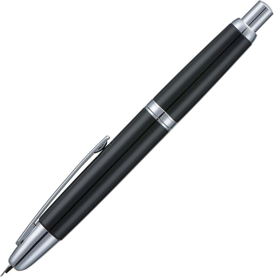 Jinhao 10 Press Capless Piano Black Fountain Pen - Al Qalam