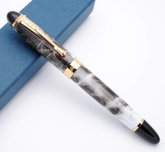 Jinhao X450 Grey Marble Fountain Pen