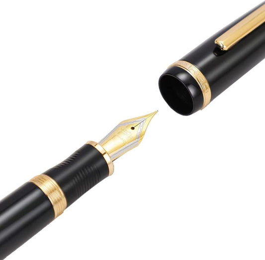 Jinhao X850 Black Fountain Pen - Al Qalam