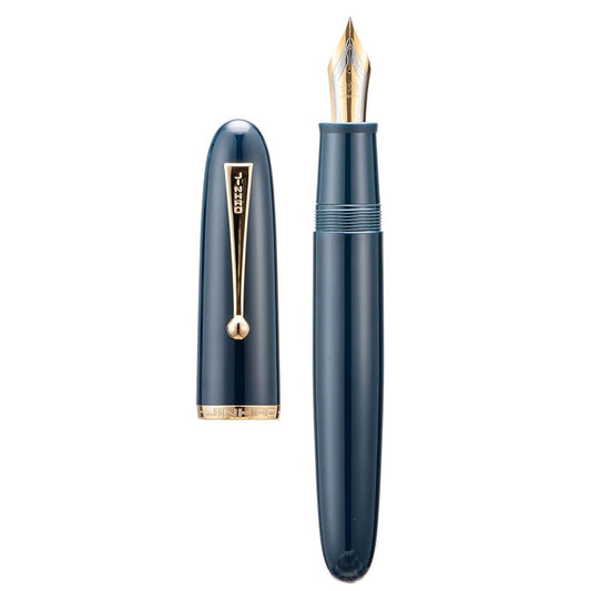 Jinhao 9019 Solid Blue Fountain Pen - Al Qalam