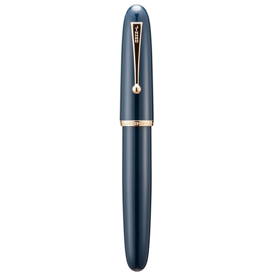 Jinhao 9019 Solid Blue Fountain Pen - Al Qalam