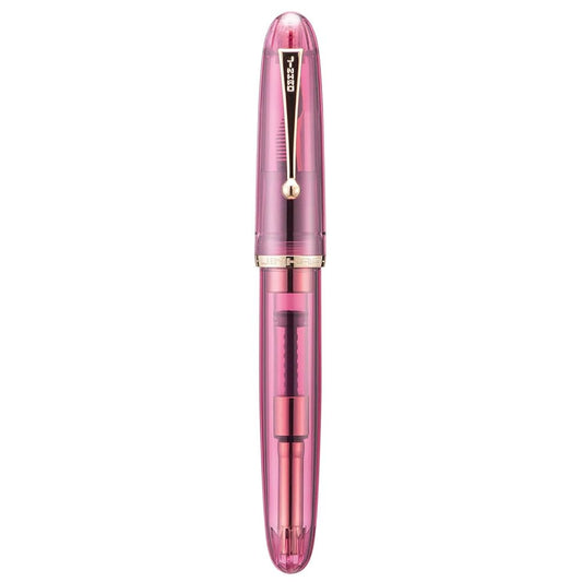 Jinhao 9019 Transparent Pink Fountain Pen - Al Qalam