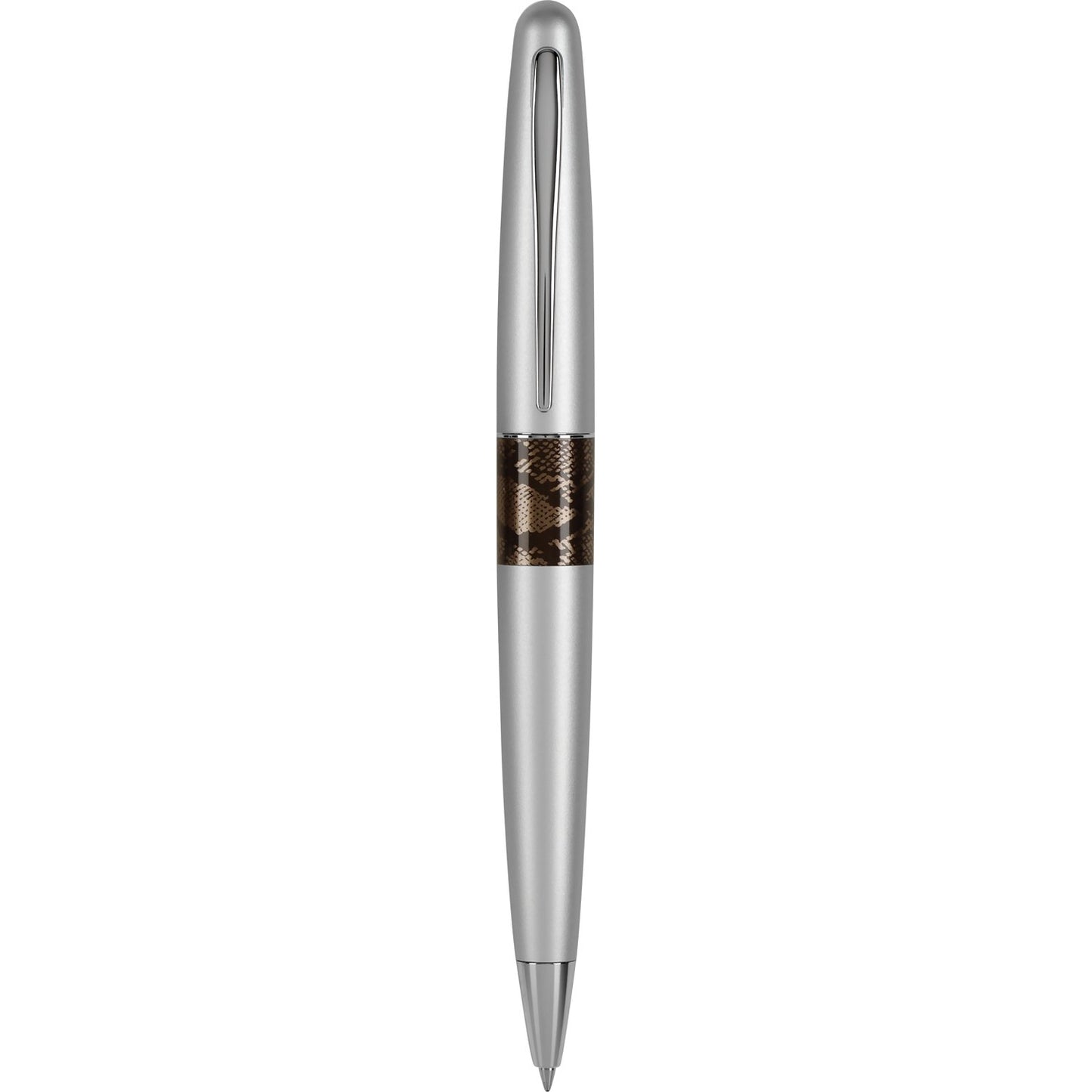 Pilot MR 02 Silver Python Ballpoint - Al Qalam