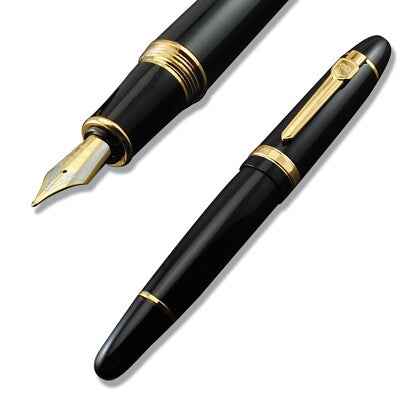 Jinhao 159 Black Gold Trim Fountain Pen