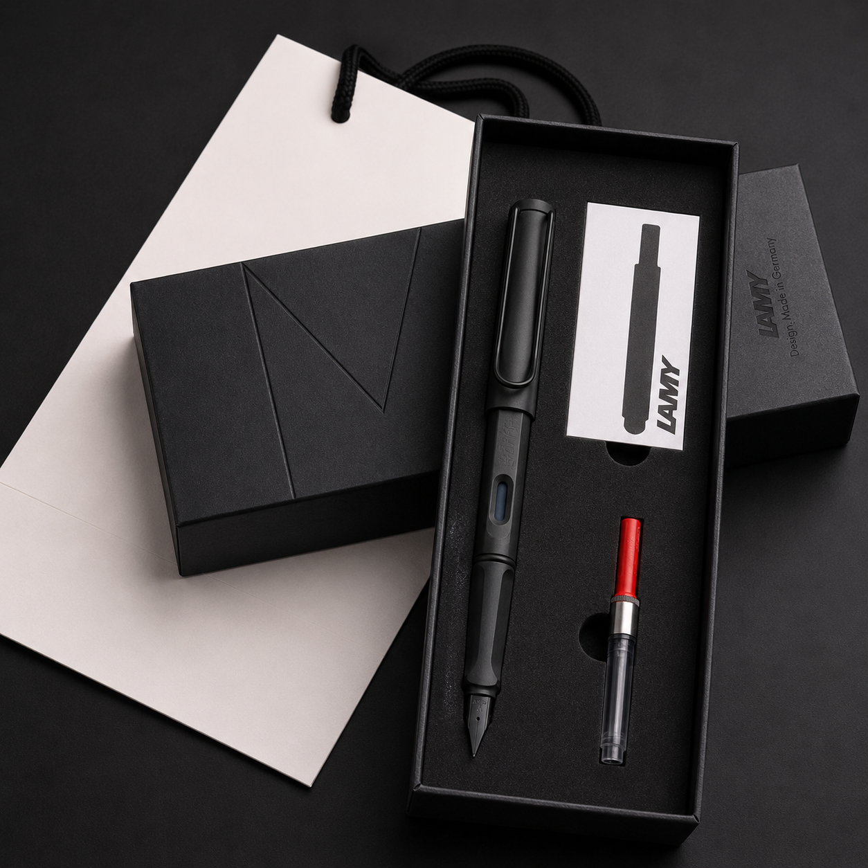 LAMY safari Fountain Pen Steel Black