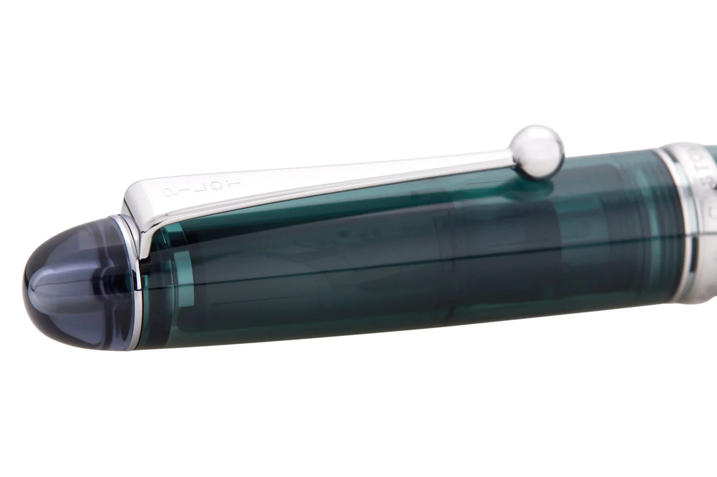Pilot Custom 74 (M / B) Tinted Green Fountain Pen - Al Qalam