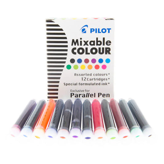 Pilot Parallel Pen Cartridges Assorted Colors - Al Qalam
