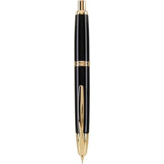 Pilot Capless ( M / B ) Lacquer Black GT Fountain Pen