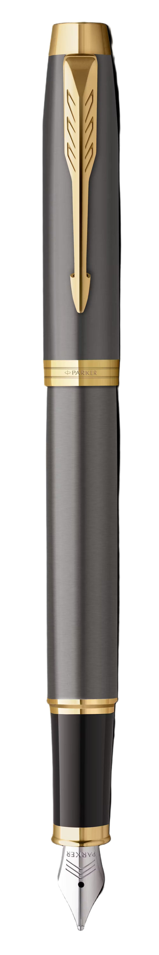 Parker IM Dark Expresso Chrome Trim Fountain Pen