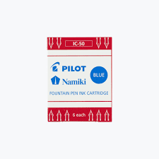 Namiki Fountain Pen Ink Cartridge IC-100 Blue - Al Qalam
