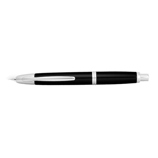 Pilot Capless ( M / B ) Lacquer Black CT Fountain Pen - Al Qalam