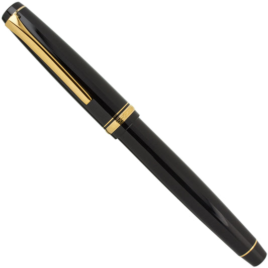 Pilot Falcon Lacquer Fountain Pen Black GT - Al Qalam