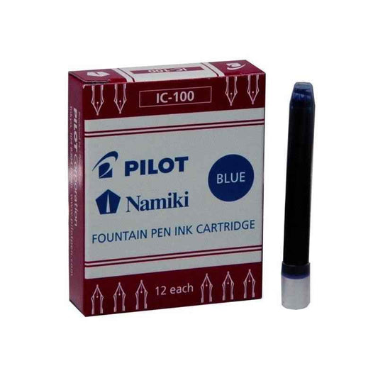 Namiki Fountain Pen Ink Cartridge IC-100 Blue