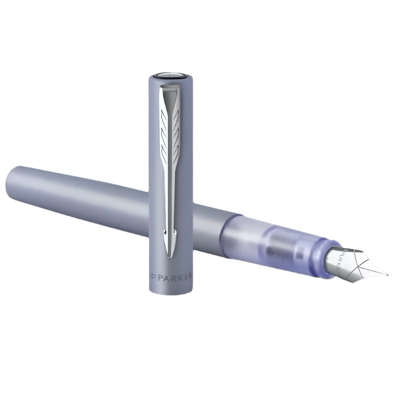Vector XL Fountain Pen Silver - Al Qalam