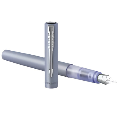 Vector XL Fountain Pen Silver - Al Qalam