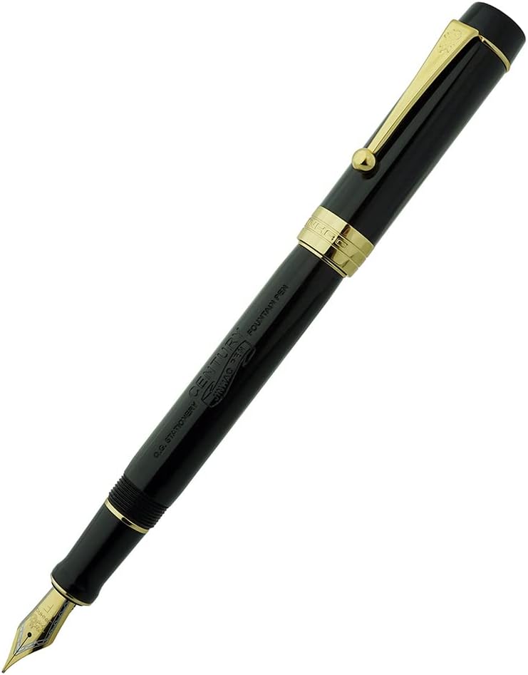 Jinhao Century 100 Fountain Pen Black - Fine - Al Qalam