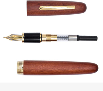 Jinhao 9056 Rosewood Fountain Pen - Al Qalam
