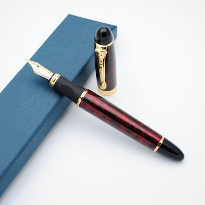 Jinhao X450 Luxury Gold Powder Paint Fountain Pen