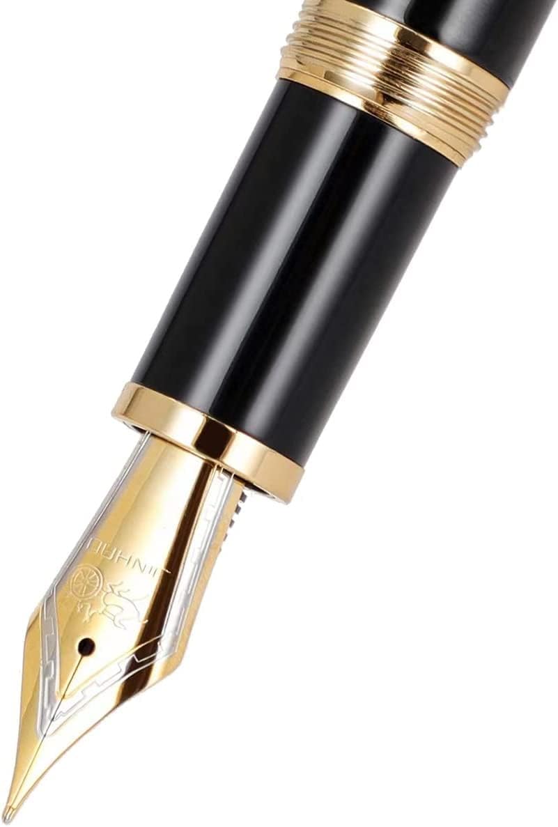 Jinhao X850 Black Fountain Pen - Al Qalam