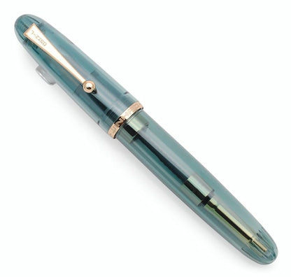 Jinhao 9019 Transparent Blue Fountain Pen - Al Qalam