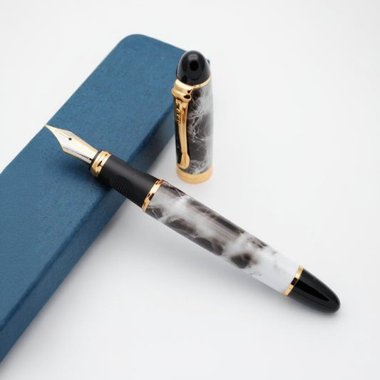 Jinhao X450 Marble Grey Crack Fountain Pen