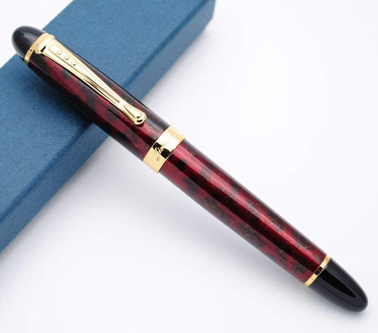 Jinhao X450 Luxury Gold Powder Paint Fountain Pen