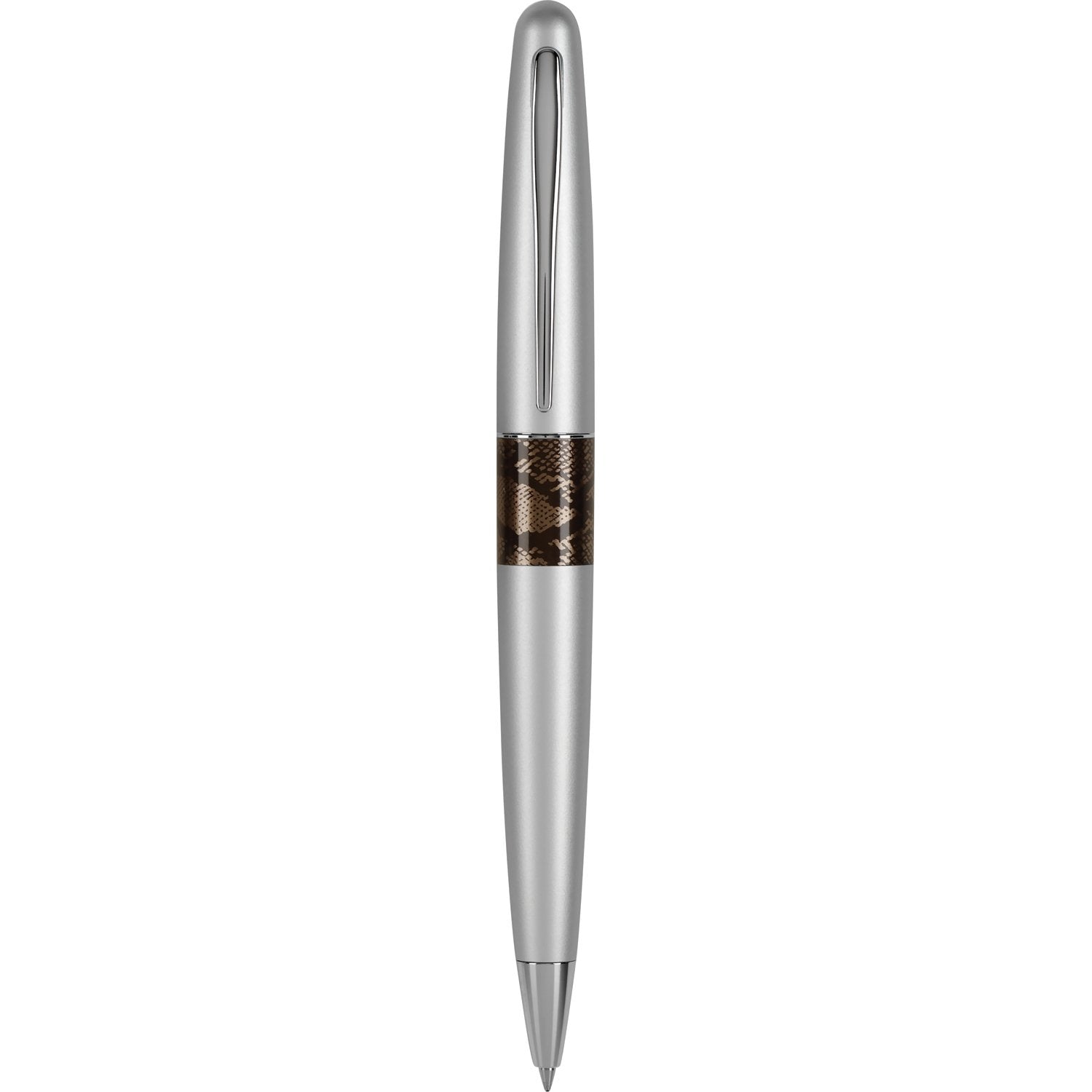Pilot MR 02 Silver Python Ballpoint - Al Qalam