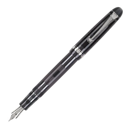Pilot Custom 74 (M / B) Tinted Black Fountain Pen - Al Qalam