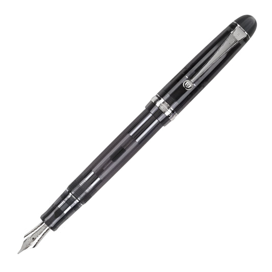 Pilot Custom 74 (M / B) Tinted Black Fountain Pen - Al Qalam