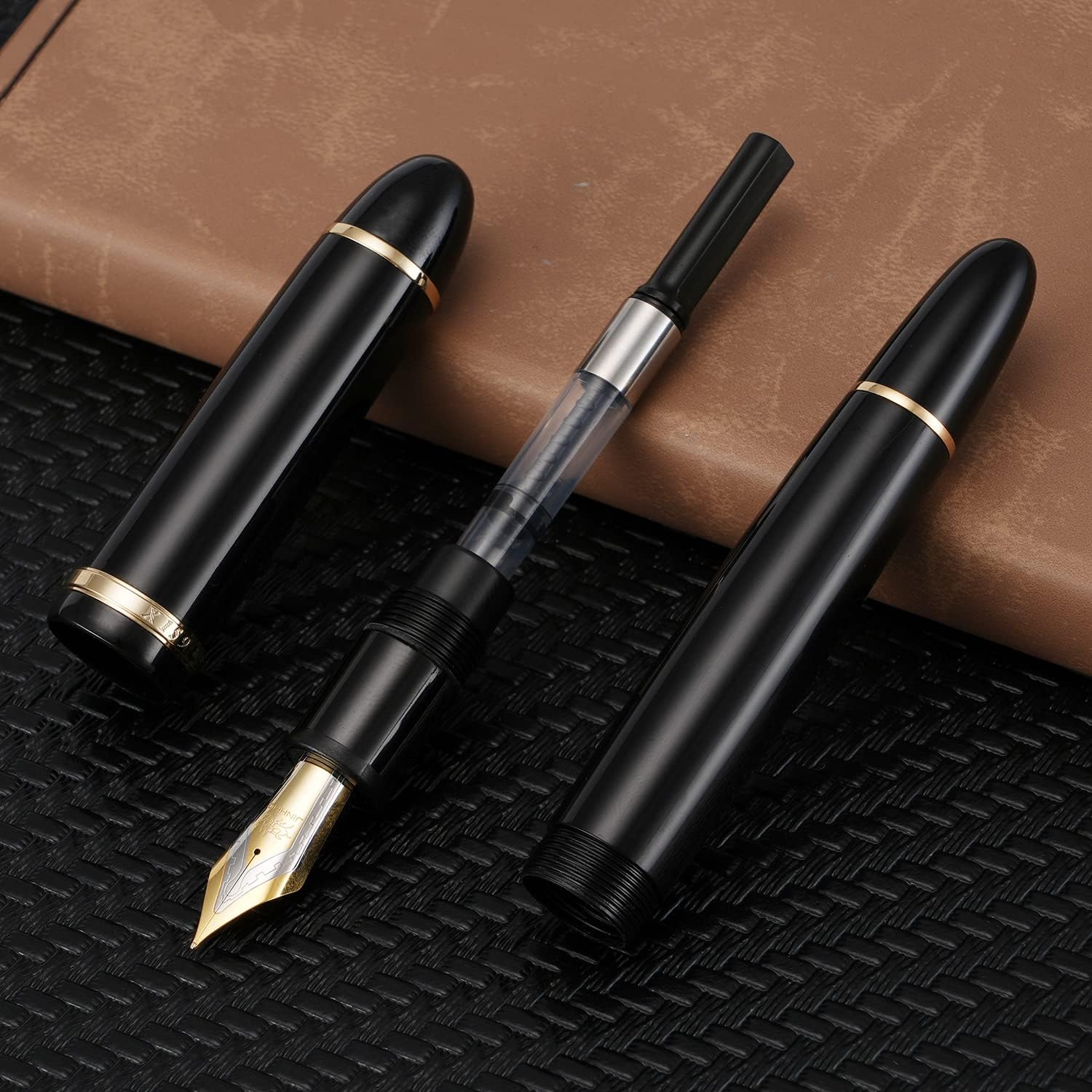 Jinhao X159 Black Fountain Pen - Al Qalam