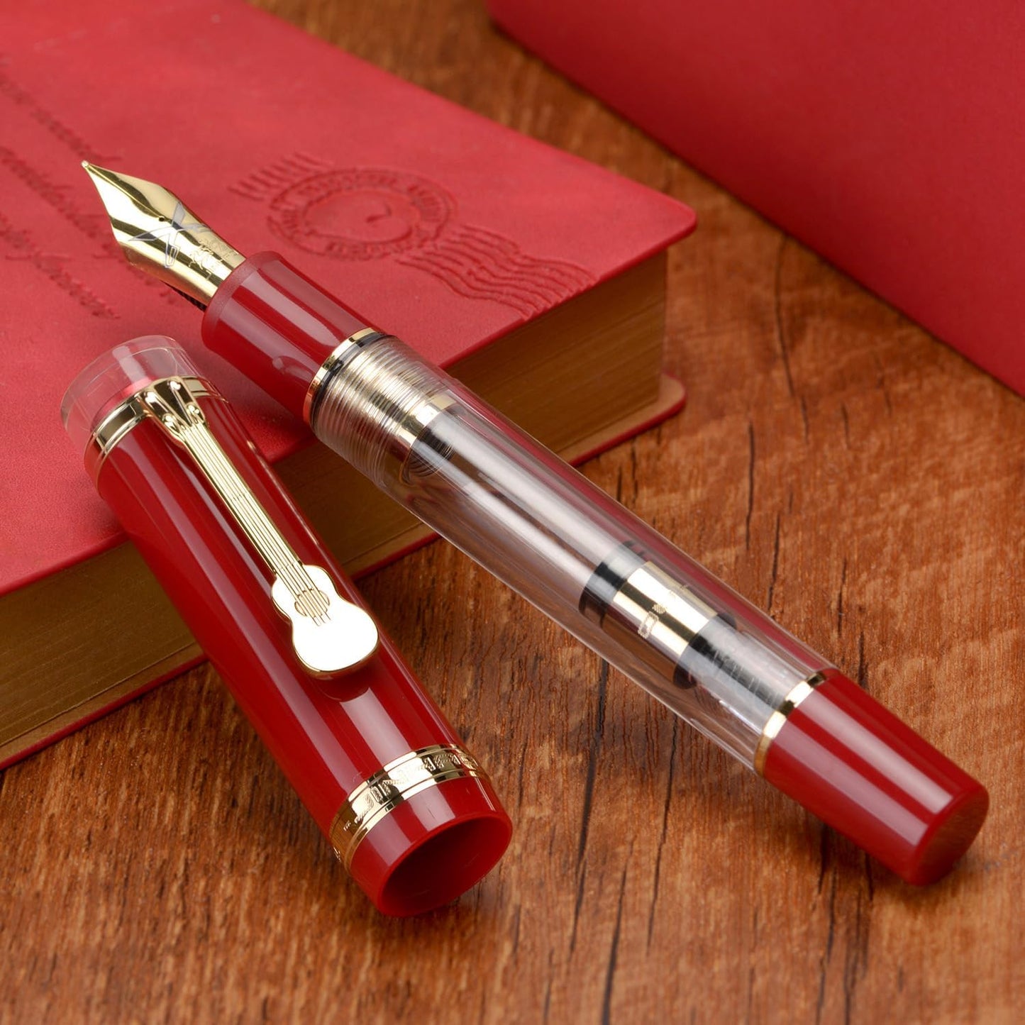 Jinhao Tiandao 1935 Red Fountain Pen