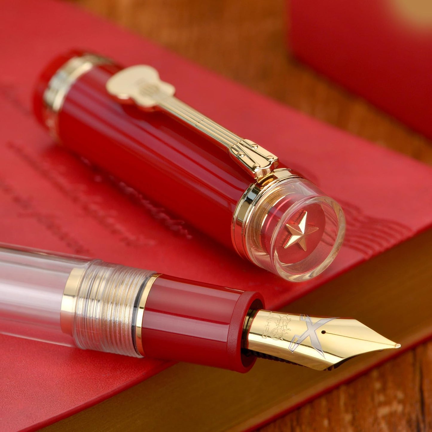 Jinhao Tiandao 1935 Red Fountain Pen
