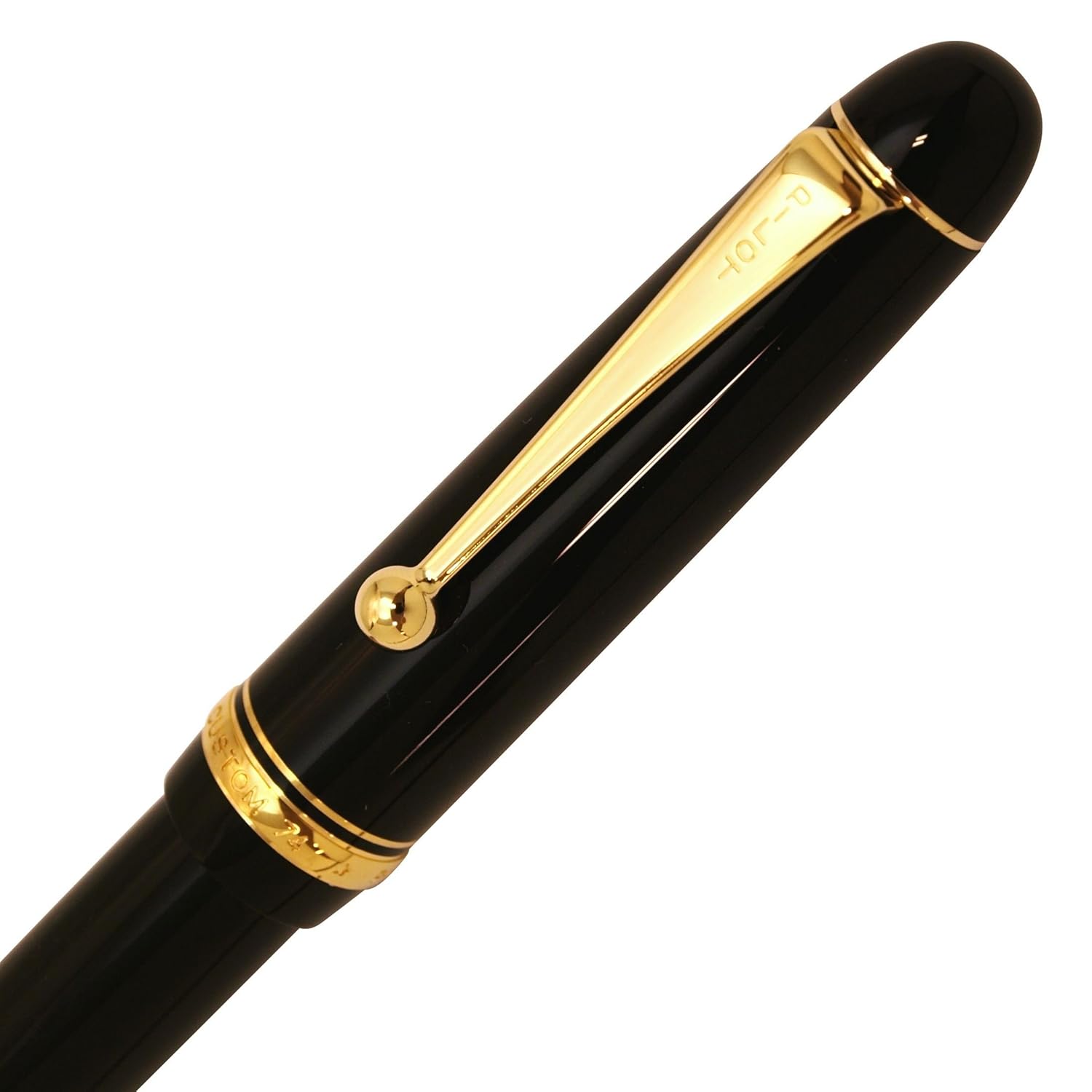 Pilot Custom 74 (F / M / B / BB) Lacquer Black GT Fountain Pen - Al Qalam