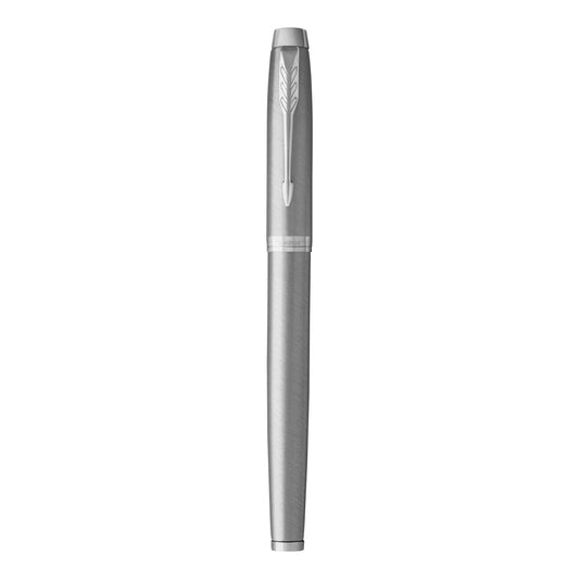 Parker IM Stainless Steel Chrome Trim Fountain Pen