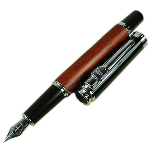 Jinhao 8802 Rosewood Fountain Pen - Al Qalam