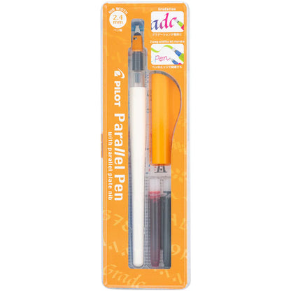 Pilot Parallel Yellow Fountain Pen 2.4mm - Al Qalam
