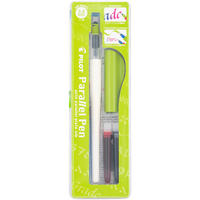 Pilot Parallel Green Fountain Pen 3.8mm - Al Qalam