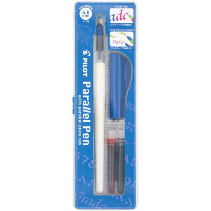 Pilot Parallel Dark Blue Fountain Pen 6.0mm - Al Qalam