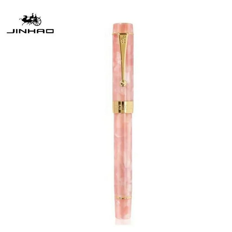 Jinhao Century 100 Pink Marble Fountain Pen - Al Qalam