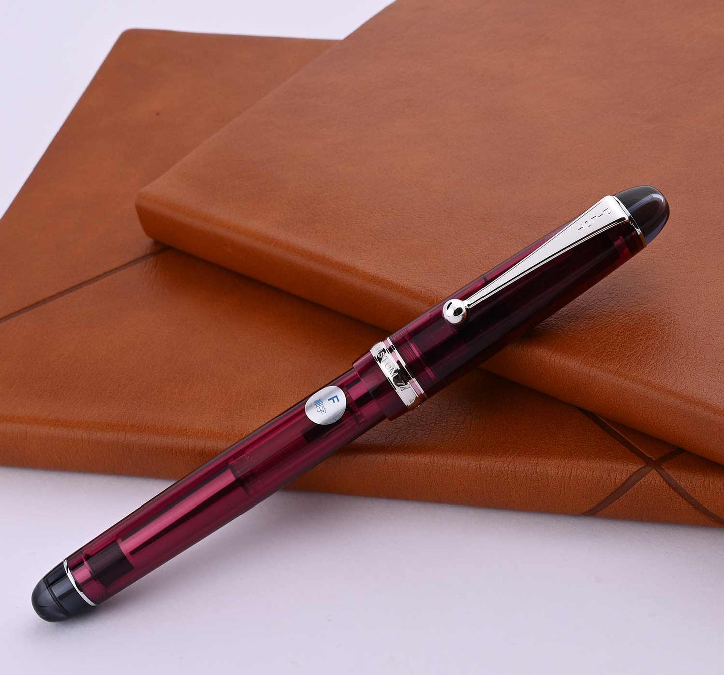 Pilot Custom 74 (M / B) Tinted Red Wine Fountain Pen - Al Qalam