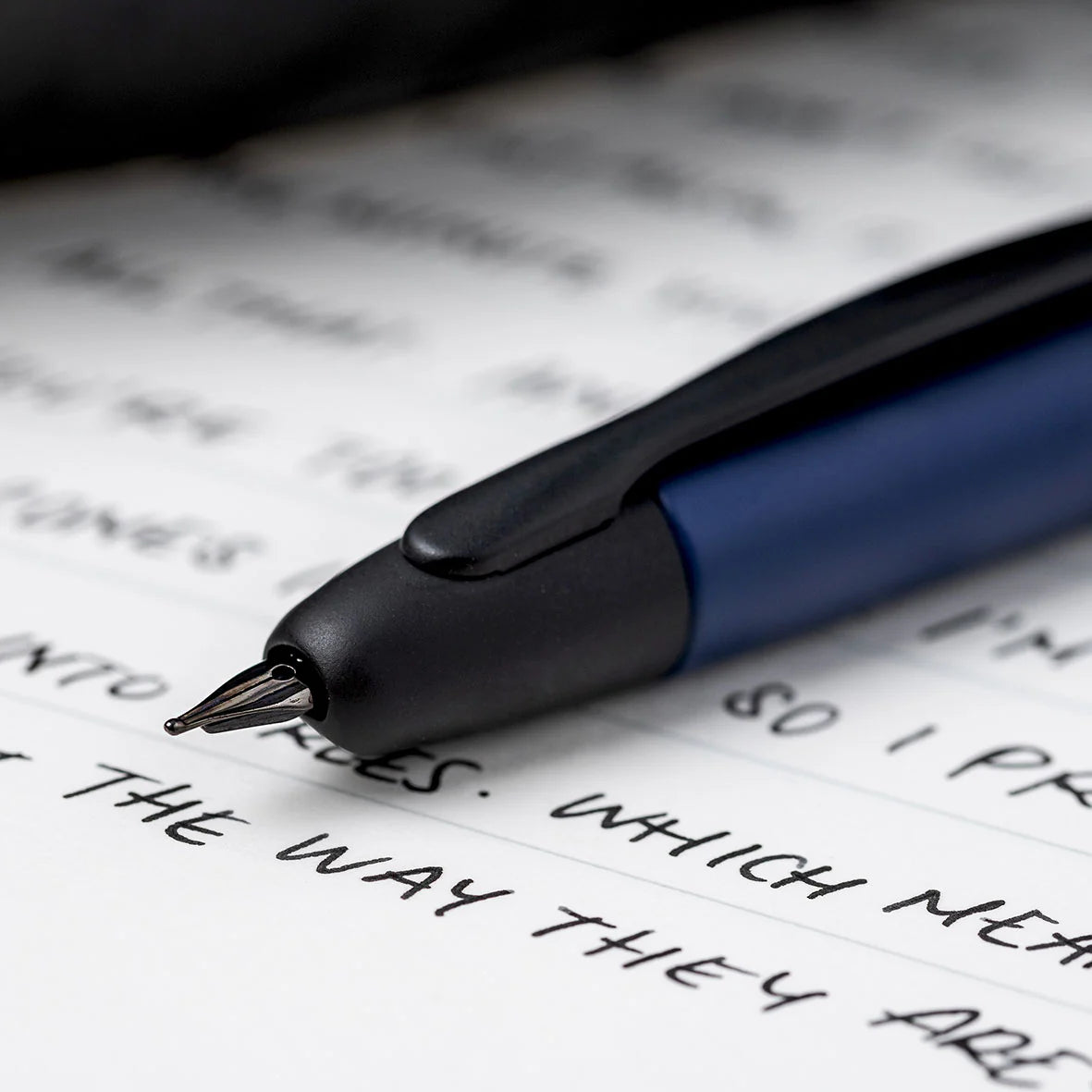 Pilot Capless ( M / B ) Matte Blue BT Fountain Pen - Al Qalam