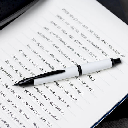 Pilot Capless ( M / B ) Matte White BT Fountain Pen - Al Qalam