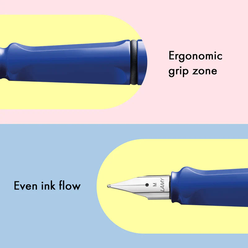 LAMY safari Fountain Pen Blue - Al Qalam