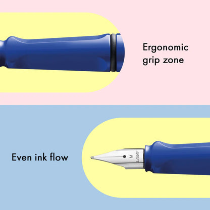 LAMY safari Fountain Pen Blue - Al Qalam