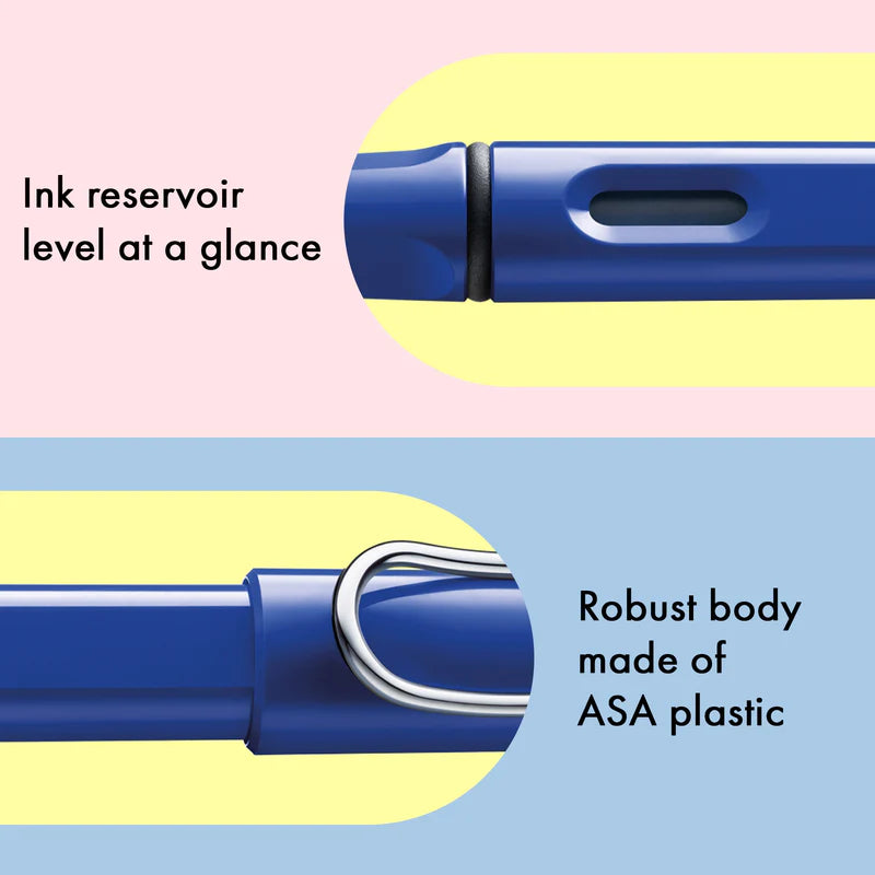LAMY safari Fountain Pen Blue - Al Qalam